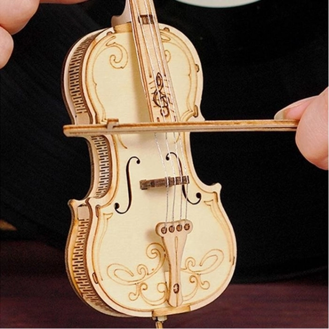 Violoncello - 3D dřevěná stavebnice