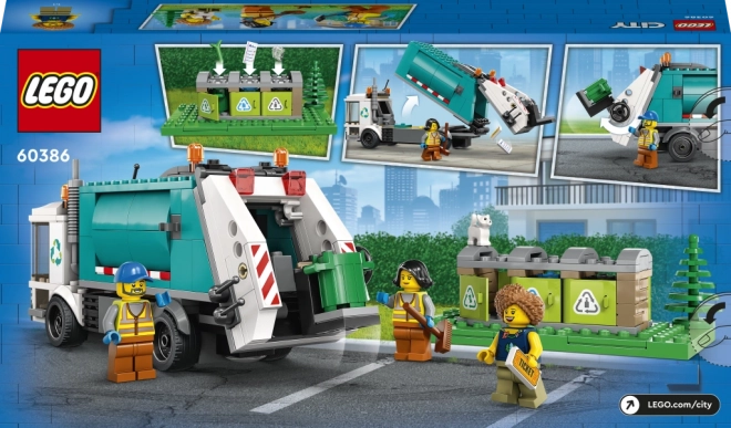 LEGO® City 60386 Popelářský vůz