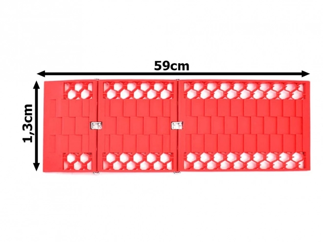 Skládací protiskluzové podložky pro auto do terénu, 2 ks