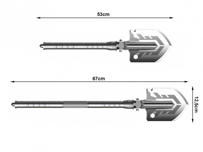 Skládací vojenská multifunkční lopata