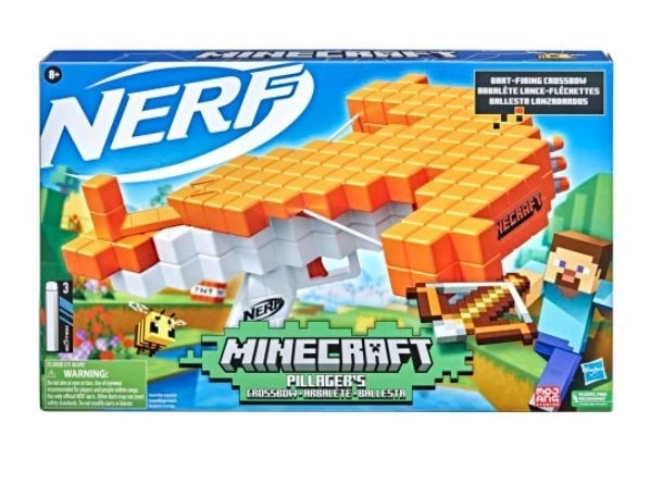 NERF MINECRAFT PILLAGERS CROSSBOW