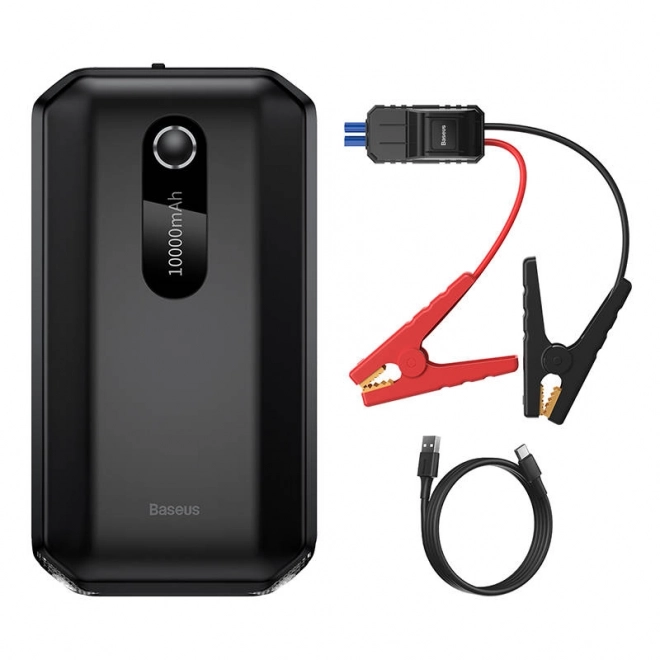 Baseus Super Energy Car Jump Starter 10000mAh, 1000A, USB (černý)