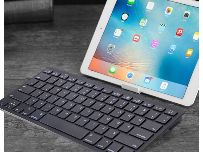 Bezdrátová klávesnice Bluetooth pro PC ipad mac malá štíhlá nízkoprofilová