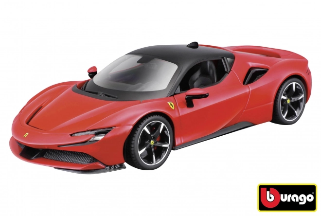 Bburago 1:24 Ferrari Top SF90 Stradale Red