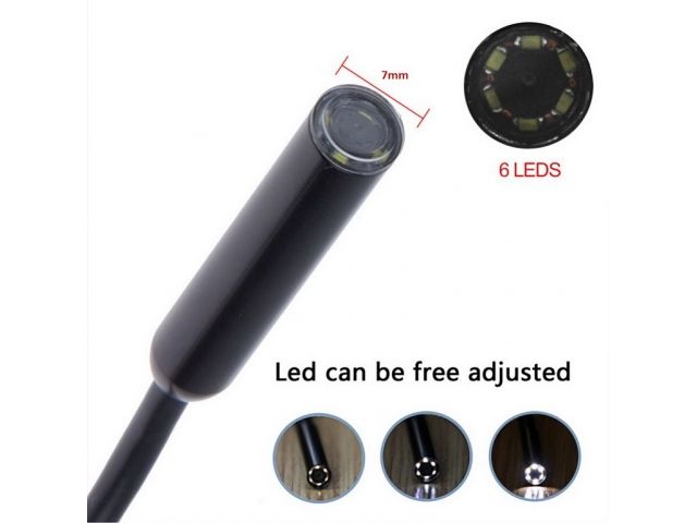 Endoskop - 5m LED inspekční kamera