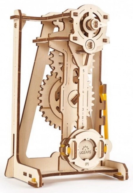 Ugears 3D puzzle - Kyvadlo metronom 92 dílků