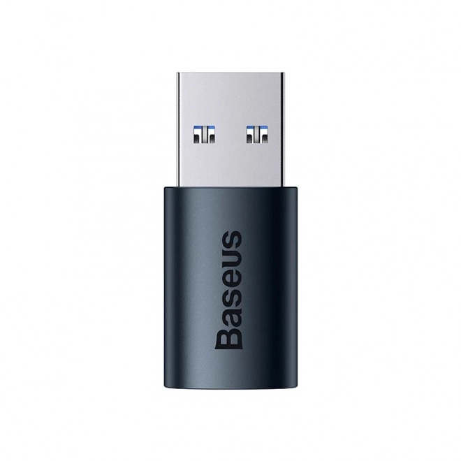 Baseus Ingenuity adaptér USB-A na USB-C OTG (modrý)