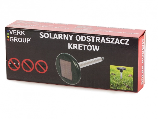 Solární odpuzovač krtků