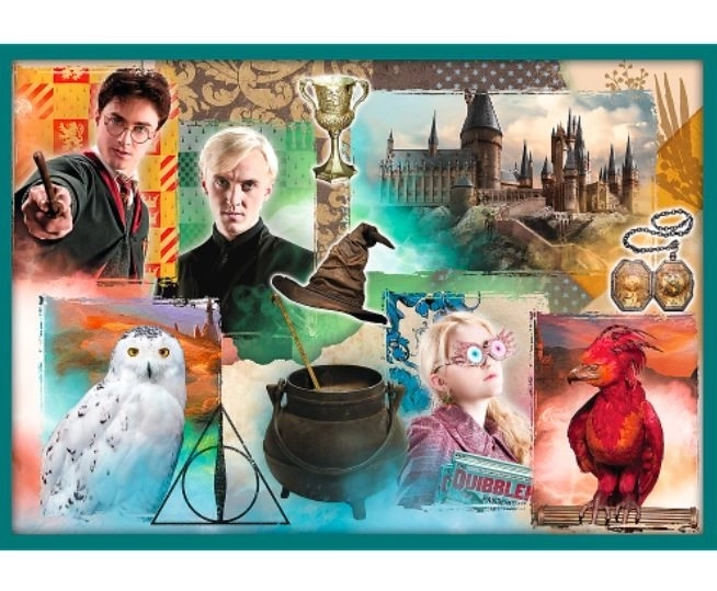 Puzzle Harry Potter - Ve světě Harryho Pottera 10v1