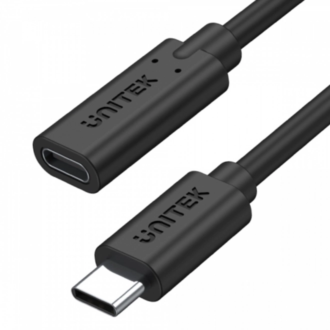 USB-C 3.1 GEN 2; 4K; PD 100W; 0,5 m; M/F; C14086BK prodlužovací kabel