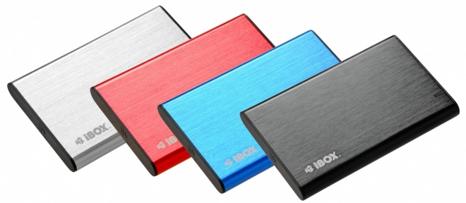 IBOX HD-05 2,5 USB 3.1 skříň Červená