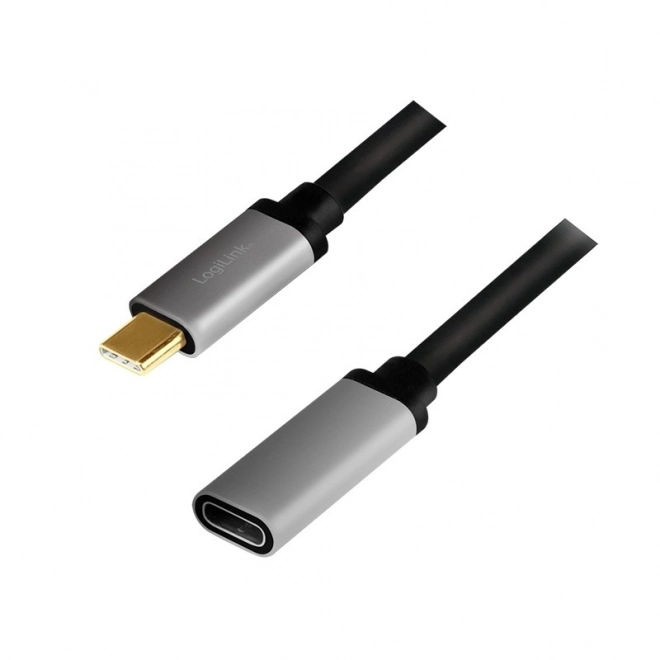 Hliníkový kabel USB-C M/F,4K/60Hz 0,5 m