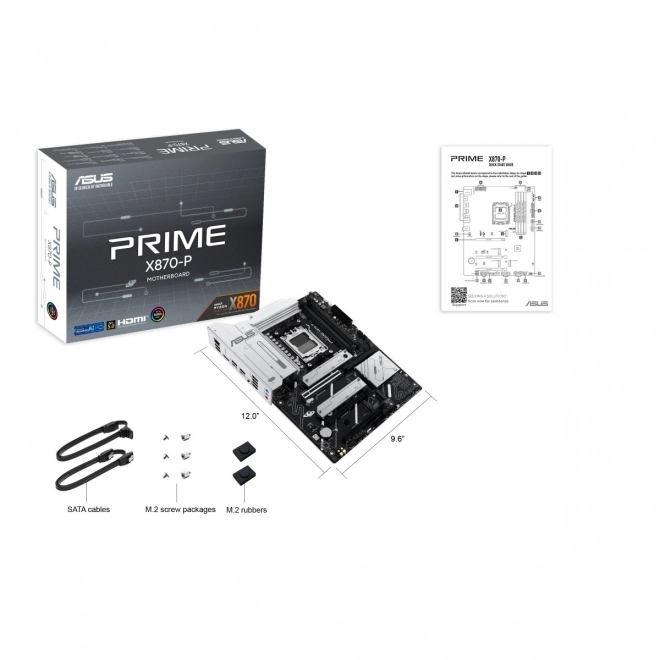 Základní deska PRIME X870-P AM5 4DDR5 HDMI/USB-C ATX