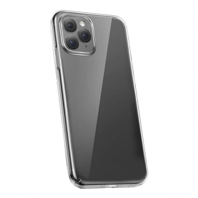 Pouzdro Baseus Crystal Series pro iPhone 11 pro max (čiré) + tvrzené sklo + čisticí sada