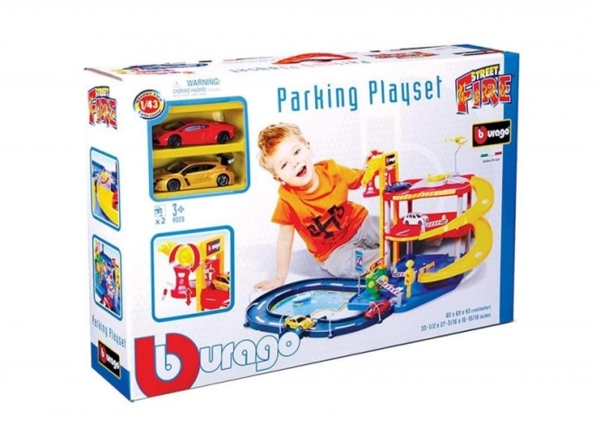 Bburago Parking Playset garáž