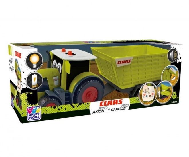 Traktor s přívěsem Class Kids Axion 870 a Cargos 750