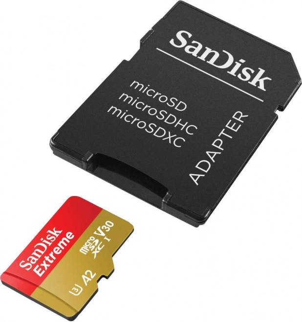 Paměťová karta SANDISK EXTREME microSDXC 256 GB 190/130 MB/s UHS-I U3 (SDSQXAV-256G-GN6MA)