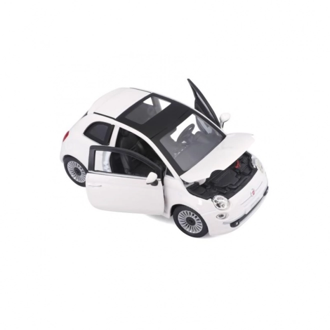 Bburago 1:24 Fiat 500 (2007) White