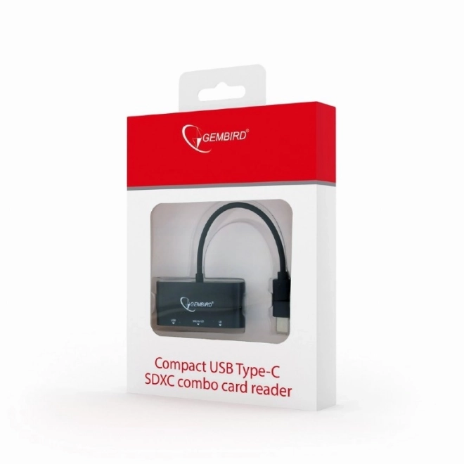 Čtečka karet USB-C SDXC/combo/černá