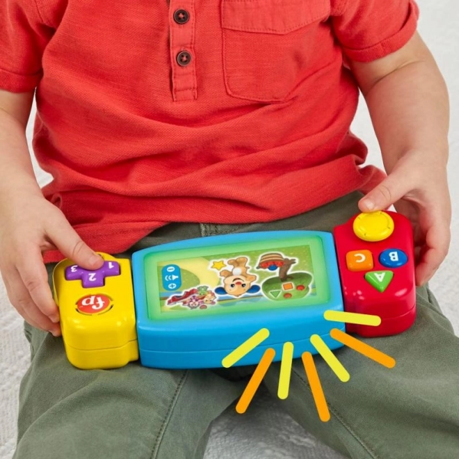 Fisher-price Zábavná herní konzole CZ/SK/EN/HU/PL HNN39 TV