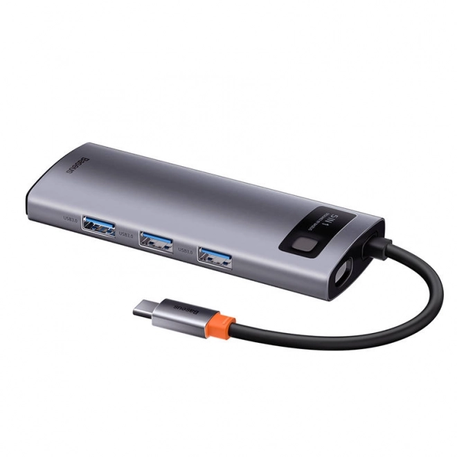 Adaptér 5v1 Baseus Hub USB-C na 3x USB 3.0 + HDMI + USB-C PD