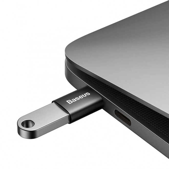 Baseus Ingenuity adaptér USB-C na USB-A OTG (černý)