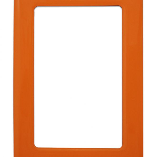 Magnetický samolepicí rámeček velikosti 13x8,1 cm - oranžový