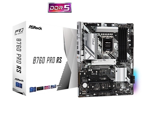 Základní deska B760 Pro RS s1700 4DDR5 DP/HDMI/eDP M.2 ATX