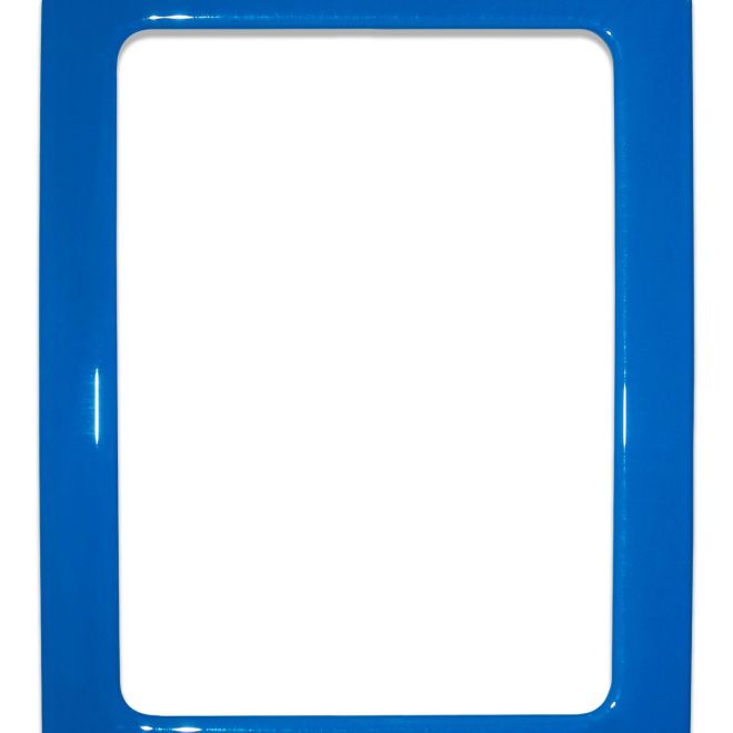 Magnetický samolepicí rámeček velikosti 16,0x11,8 cm - modrý