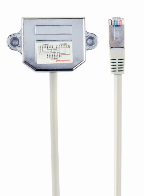 Rozbočovací adaptér FTP LAN RJ-45/2XRJ-45