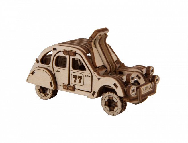 Wooden City 3D puzzle Superfast Rally Car č.2