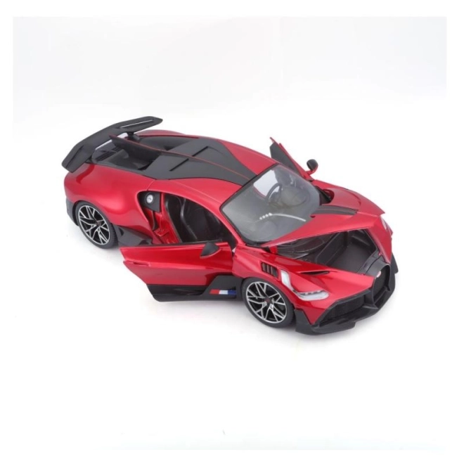 Bburago model Bugatti Divo červený 1:18