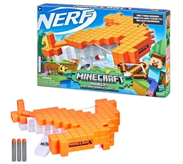 NERF MINECRAFT PILLAGERS CROSSBOW