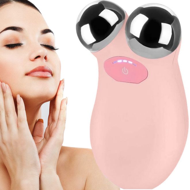 Ultrazvukový masážní přístroj pro čištění obličeje 4v1