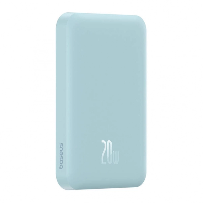 Magnetická mini powerbanka Baseus 5000mAh, USB-C 20W (modrá)