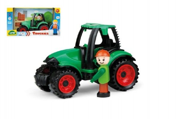 Truckies zelený traktor s panáčkem