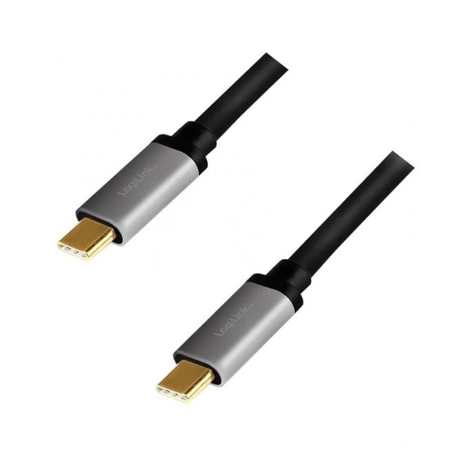 USB-C M/M, PD, hliníkový kabel 1,5 m