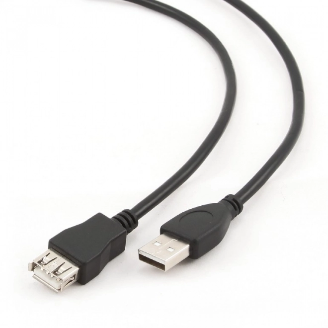 Prodlužovací kabel USB 2.0 typu AM-AF 4,5 m černý