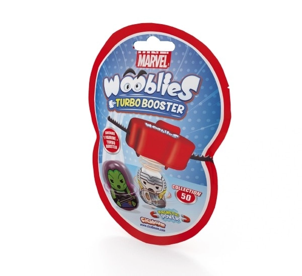 Wooblies magnetické postavičky s turbo vystřelovačem - 4 cm