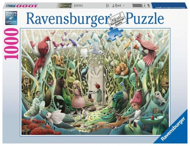 Puzzle 1000 prvků Tajná zahrada