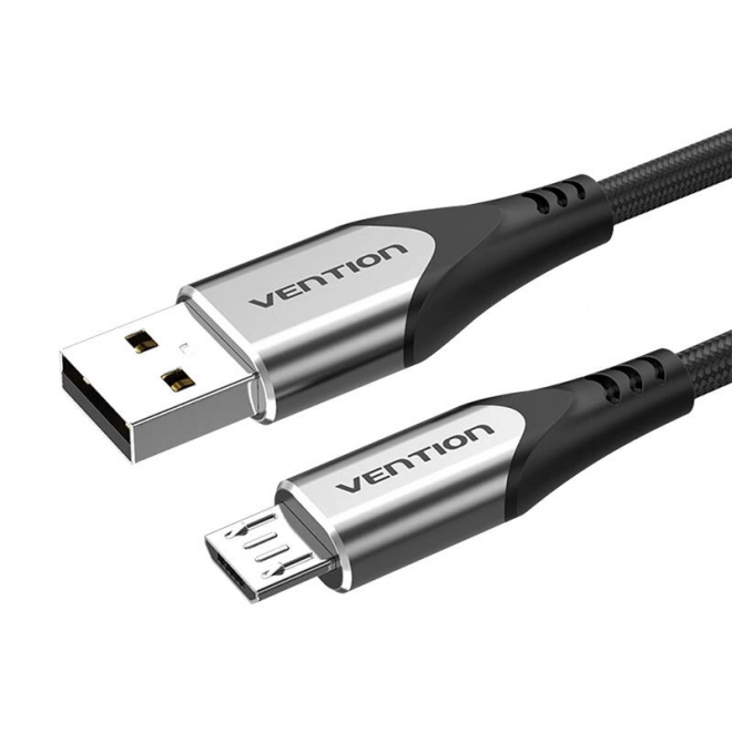 USB kabel 2.0 A na Micro USB Vention šedý