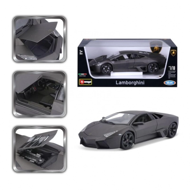 Bburago 1:18 Plus Lamborghini Reventón šedá