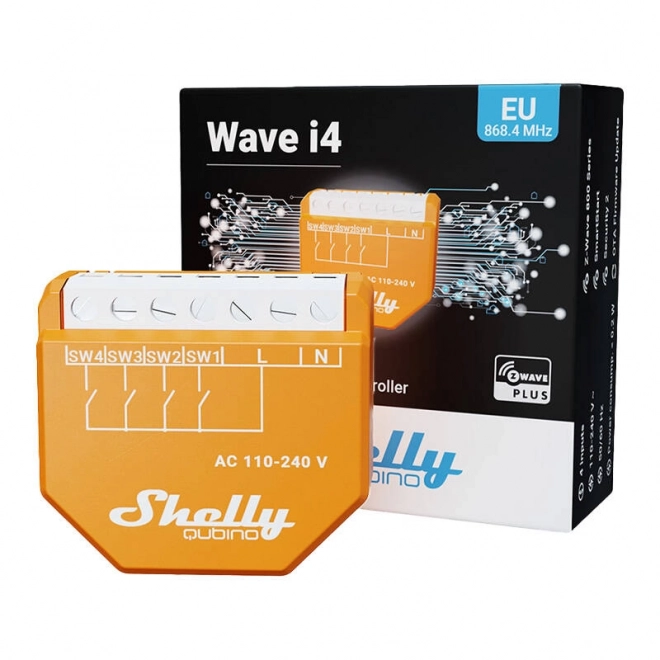 Ovladač Shelly Qubino Wave i4