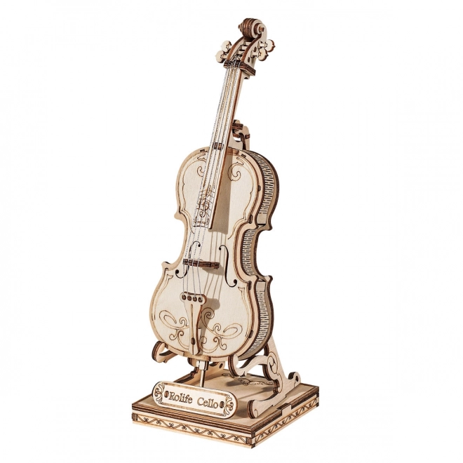 Violoncello - 3D dřevěná stavebnice