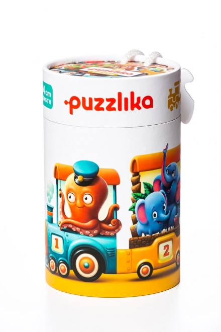 Puzzlika 13050 Vlak 94 cm  - naučné puzzle 20 dílků