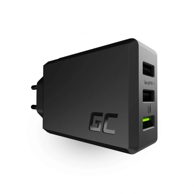 Bezdrátová nabíječka Green Cell GC ChargeSource 3 3xUSB 30W s funkcí Ultra Charge a Smart Charge