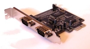 Řadič PCI-E - 2x RS232 , Y-7504