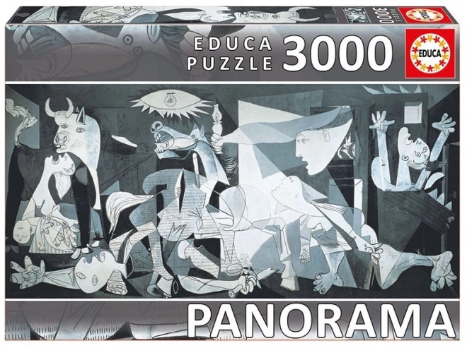 Puzzle 3000 prvků Guernica, Pablo Picasso panorama