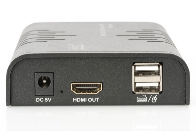 KVM Extender/Extender (HDMI+USB) až 120m přes Cat.5e UTP nebo IP, 1080p FHD 60Hz, audio (sada)