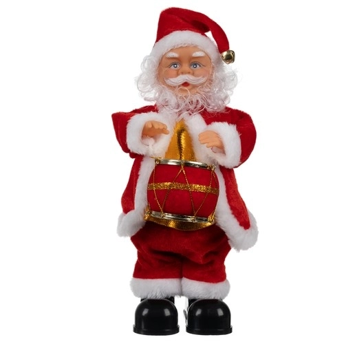 Santa Claus hrající figurka 30cm Ruhhy 22162